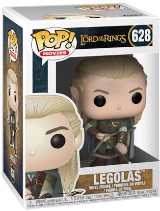 Funko POP! Vinyl: Sagan om ringen/Hobbit: Legolas - Vinylfigur för samlare - Presentidé - Officiell merchandise - Leksaker för barn och vuxna - Filmfans - Modellfigur för samlare och utställning