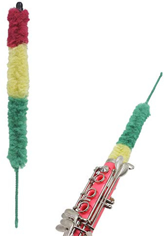 Clarinet Brush Microfiber Soft Clarinet Cleaning Brush Cleaner Tool Kit Accessory for Clarinet Flute Piccolo