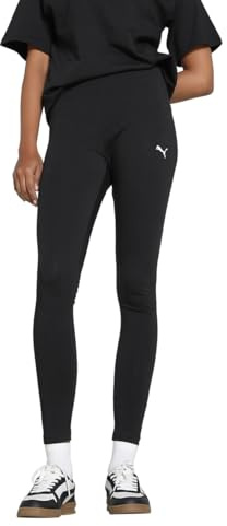 PUMA ESS High-Waist Leggings, Joggings Femme, PUMA Black, M