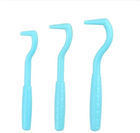 DmDoyy 3er Set Zeckenhaken Für Hunde, Katze, Pferd, Mensch, Verschiedene Haken Für Alle Zecken-Größen, Schmerzfrei Zecken Entfernen in Sekunden, Zeckendreher, Zeckenschutz, Zeckenmittel