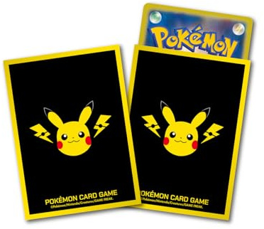 Pokemon Card Game Deck Shield: Pikachu and Thunder (64 Sleeves)