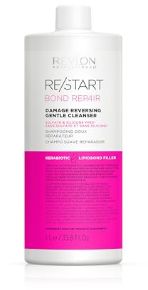 Revlon Professional Re/start Bond Repair Shampoing Doux sans sulfates | Réparation Intense des Cheveux Abîmés | Vegan | Équilibre le Cuir Chevelu – 250ml