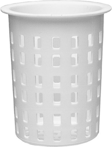 Cesta cubiertos 10 cm de diámetro y 13,5 cm Plástico perforadas (apta para nuestros Cubiertos Depósito)