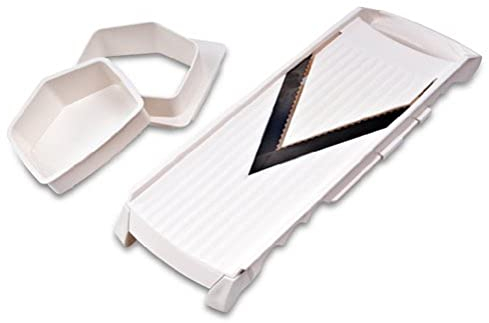 Fackelmann V-Slicer Set Arcadalina Adjustable, Black/White, 2-Piece