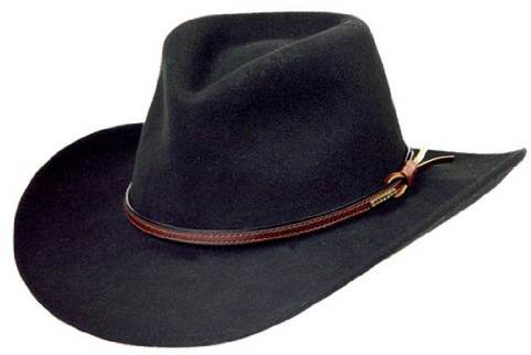 Stetson Bozeman Outdoor Hat, Color: Black, Size: M (TWBOZE-813007M0)