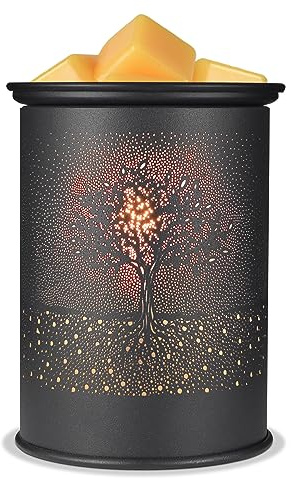 Metal Wax Melt Warmer Tree Candle Wax Warmer for Scented Wax Melter