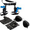 Dreamzfit - Temple Hunter Twin Guns Thigh Holster-Lara Croft Style Guns Holster Glasses Plaits and Gloves Tomb Raider Accessories Twin Gun Holster, Glasses, Gloves