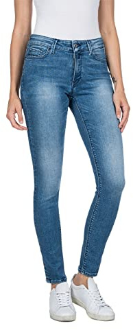 Replay Jeans para Mujer, Azul Medio 009, 24W / 32L