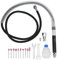 Nimomo 1/8 Die Grinder Micro Air Grinder Kit, 90psi Air Die Grinder Pneumatic Air Grinder Pencil Type Die Grinder Mini Die Grinder Polishing Tool for Cleaning Dies, Rotors, Plates, Inlet: 1/4 Inch