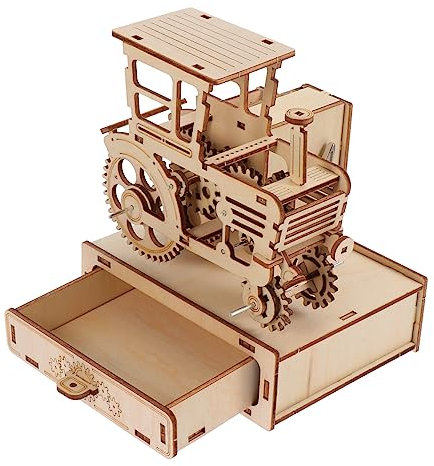 SAFIGLE 1satz Puzzle Mädchen Spielzeug Mit Musikbox Bastelmodell Für Geduld Und Einschulung Für Kreative Köpfe