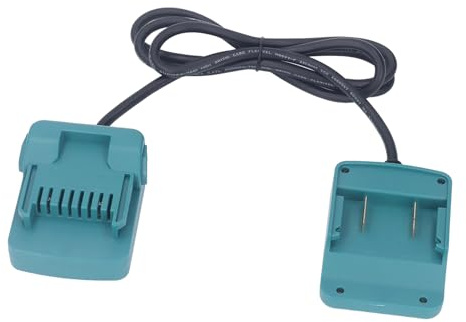 18V Litiumbatteriadapter Förlängningskabel ABS 2x1.5mm² Batteribatteriförlängning Kabelverktyg med Bältesklämma för Hikoki 1,6 M