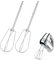 2 Stück Rührbesen, Rührstäbe für Handmixer, Universelles Ersatz Schneebesen zum Schlagen Rühreinheit, Schneebesen Quirl Rechts Links Quirl Mixer Schneebesen Werkzeug für Stabmixe