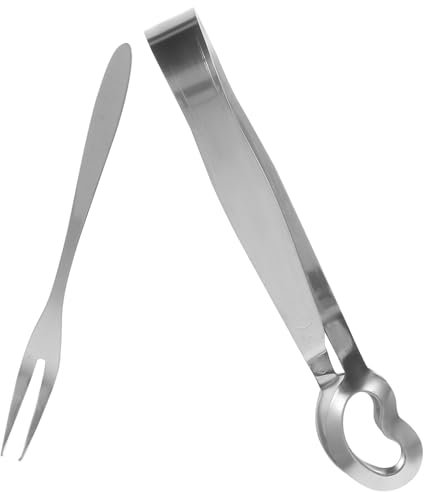 Ciieeo Set De Pince Et Fourchette Escargots Acier Inoxydable Pince Multifonction Pour Fruits De Mer Ustensiles De Table Pratiques Pour Maison Et Restaurant