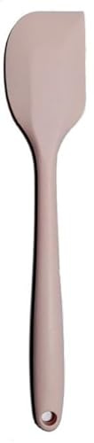 Spatola da Cucina in Silicone (Rosa) Flessibile Grande in Silicone, Resistente al Calore, Asporta dolcemente lasciando liscia ogni superfice antiaderente senza graffi