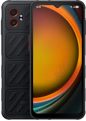 Samsung Galaxy Xcover7 Pro, Robustes AI Smartphone ohne Vertrag, Android-Handy mit Knox Suite, 6 GB RAM, 128 GB Speicher, 50-MP-Kamera, Awesome Graphite, 3 Jahre Herstellergarantie