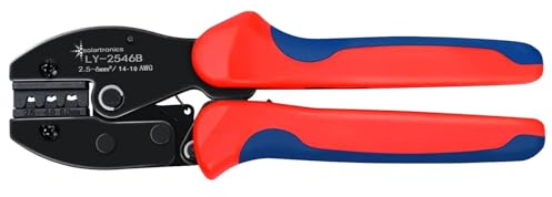SOLARTRONICS Crimpzange für 2,5–6 mm² PV-Kabel – Crimpwerkzeug Zange für Solarstecker, Solarpanels & Photovoltaik-Anlagen
