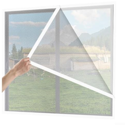 Película aislante de ventana para protección contra el calor, envoltura de burbujas de PVC de doble grosor para eficiencia térmica, compatible con aluminio y hierro WI (60 x 60)