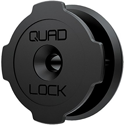 QUAD LOCK Soporte Adhesivo para Smartphones, Negro