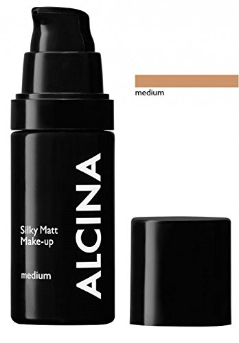 Alcina Silky Matt Make-up medium 30 ml (1er Pack) Glass