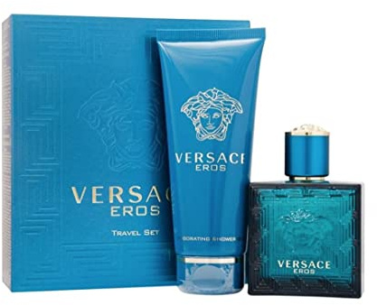 Versace Eros Eau De Toilette Vaporisateur 50ml Coffret 2 Produits