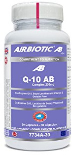 AIRBIOTIC Kosttillskott co-enzima q10 30cap för daglig användning 200 mg