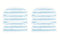 LTWHOME Steam Mop Pads geeignet für Bissell Steam & Sweep Hartbodenreiniger Serien 46B4 (Packung mit 6)