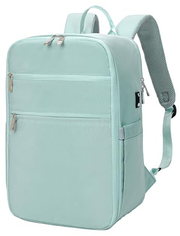 RuoSien Mochila Viaje Cabina Avion 40x30x20,Mochila Cabina Maleta de Cabina Bolsa de Viaje Aplicar para Mochila Ryanair 40x30x20 con Orificio de Carga USB y Bolsillo Antirrobo