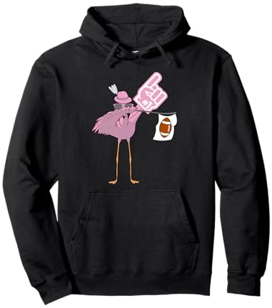 American Football Clothing Ball Flamingo Children Men Women Pullover Hoodie