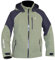 RANDY SUN Damen Herren Regenjacke Wasserdicht mit Kapuze, Regenjacke Unisex, Leichte Reflektierende Softshell Windbreaker für Outdoor Radfahren Wandern Trainings