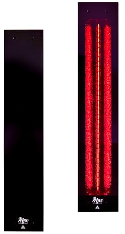 frameless InfraROTmed Max© Tiefenwärmestrahler 750W Frontstrahler, Infrarotstrahler Sauna Infrarotkabine, Vollspektrumstrahler (InfraROTmed MAX 750W)