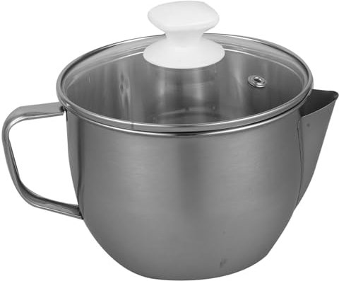 MAGICLULU Jarra Filtro Aceite Separador De Grasa Acero Inoxidable Recipiente Separador Aceite Cocina