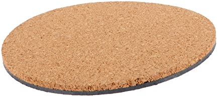 LIOOBO Sottobicchiere Sughero per Vasi da Giardino Piatto per Fioriere Protezione Superficie Design Pratico e Riciclabile