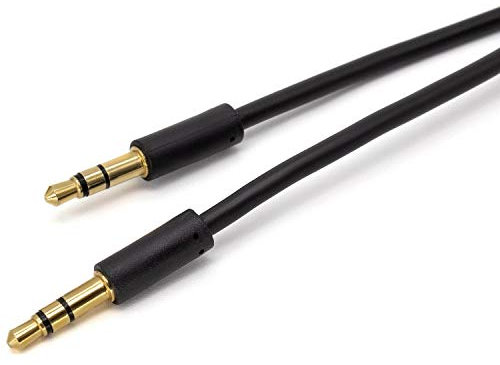 Akord 3 m 3.5 mm to 3.5 mm gold plated stereo jack to jack lead cable