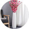 Vase de Sol Blanc de 61 cm de Haut, Grand Vase décoratif en céramique pour Salon, Grand Support de Fleurs pour décoration d'intérieur, Arrangement