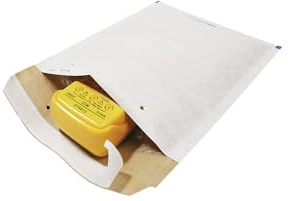 ratioform | Busta per spedizioni | con pellicola a bolle d'aria a 2 strati | conf da 50 pz | lungh x largh interne 210 x 140 mm