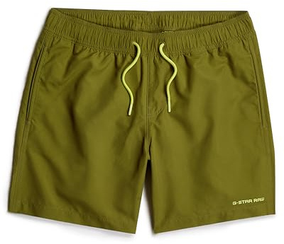 G-STAR Bañador para Hombre Dirik Solid, Verde Mayfly D26202-a505-g985, L