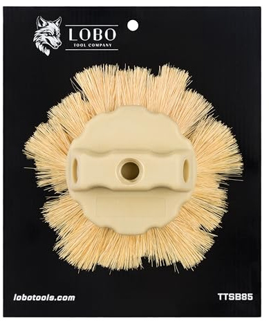 Lobo Tools 8-1/2 Tampico Shag Style Drywall Stipple Brush – Professional Ceiling Texture Brush for Consistent Stomp Patterns and Stipple Impressions