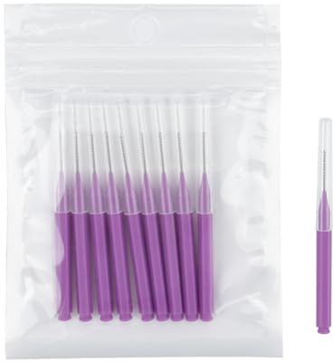 Cepillos interdentales con cerdas dentales para eliminación de placas, seguro para dispositivos dentales, herramienta de limpieza de dientes, hilo dental