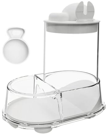 Gamelle d'eau pour Hamster Mangeoire Et Abreuvoir Détachable avec Rangement