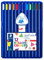 STAEDTLER dicke Buntstifte ergo soft jumbo, erhöhte Bruchfestigkeit, dreikant, ABS-System, rutschfeste Soft-Oberfläche, 12 Buntstifte in der aufstellbaren STAEDTLER-Box, 158 SB12
