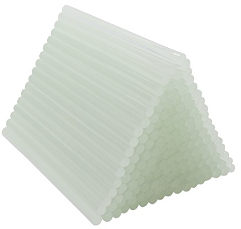 Raintwo 40pcs Glue Sticks 11 mm x 180 mm Transparent Hot Melt Gun Sticks for Hot Melt Glue Gun