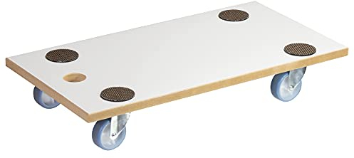 Wagner Transporthilfe MM 1318 I 57,5 x 30 x 10 cm - Tragkraft 200 kg - Spezialbeschichtung I für Sensible Böden I sanft zum Boden I Anti-Rutsch-Pads I Beste Beweglichkeit - 20131801