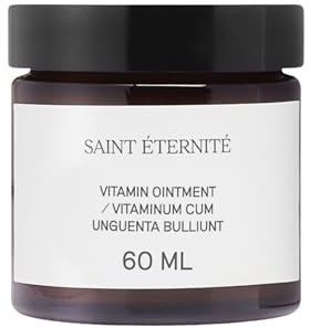 Saint Éternité – Unguento Vitaminico Lenitivo – 50 ml – Rigenerazione, Idratazione, Azione Anti-Acne per Viso, Labbra Mani, Guarigione Protezione della Pelle, Crema Riparatrice e Idratante per il Viso