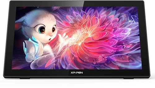 Drawing Tablet with Screen XPPen Artist 22 2nd Computer Graphics Tablet 122% sRGB with 8192 Levels Tilt Function Battery-Free Stylus, 21.5inch Pen Display Compatible with Windows, Mac, Linux