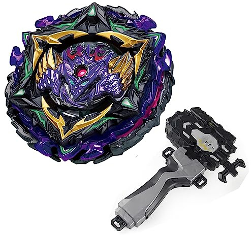 mlywd Gyros Toupies, Quadrive Metal Fusion avec Lanceur Starter Gyros de Combat Jouet Set B-175