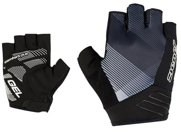 Ziener Herren CAMAL Fahrrad-/Mountainbike-/Radsport-Handschuhe | Kurzfinger - atmungsaktiv/dämpfend, Black.White Fog, 8