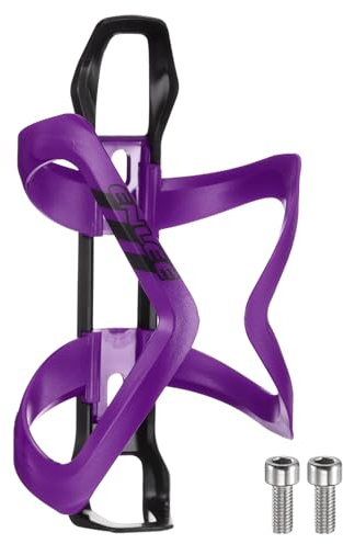sourcing map Bicycle Water Bottle Holder Adjustment Right Load Bike Bottle Cages Cycling Cup Holder for MTB Road Gravel, Purple