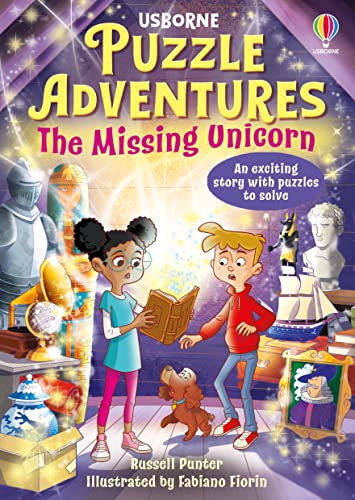 The Missing Unicorn: A Time Travel Puzzle Book for Kids About a Stolen Unicorn Quest in the Middle Ages (Puzzle Adventures)