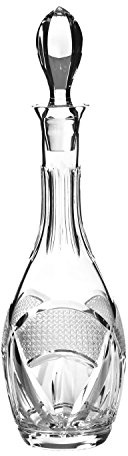 ARNSTADT KRISTALL Mon Plaisir - Caraffa Decorativa in Cristallo (37,3 cm), Colore: Blu Cobalto