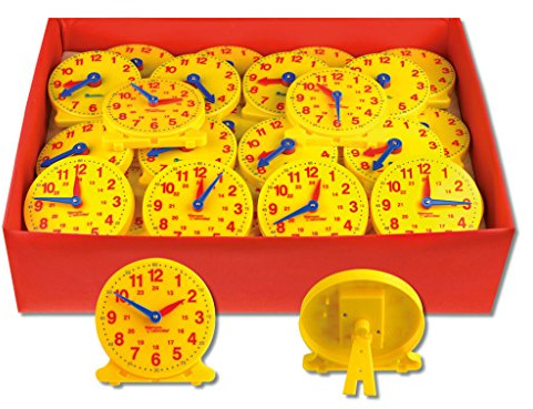 Wiemann Lehrmittel Lernuhren - Gruppensatz 24er Set im Karton